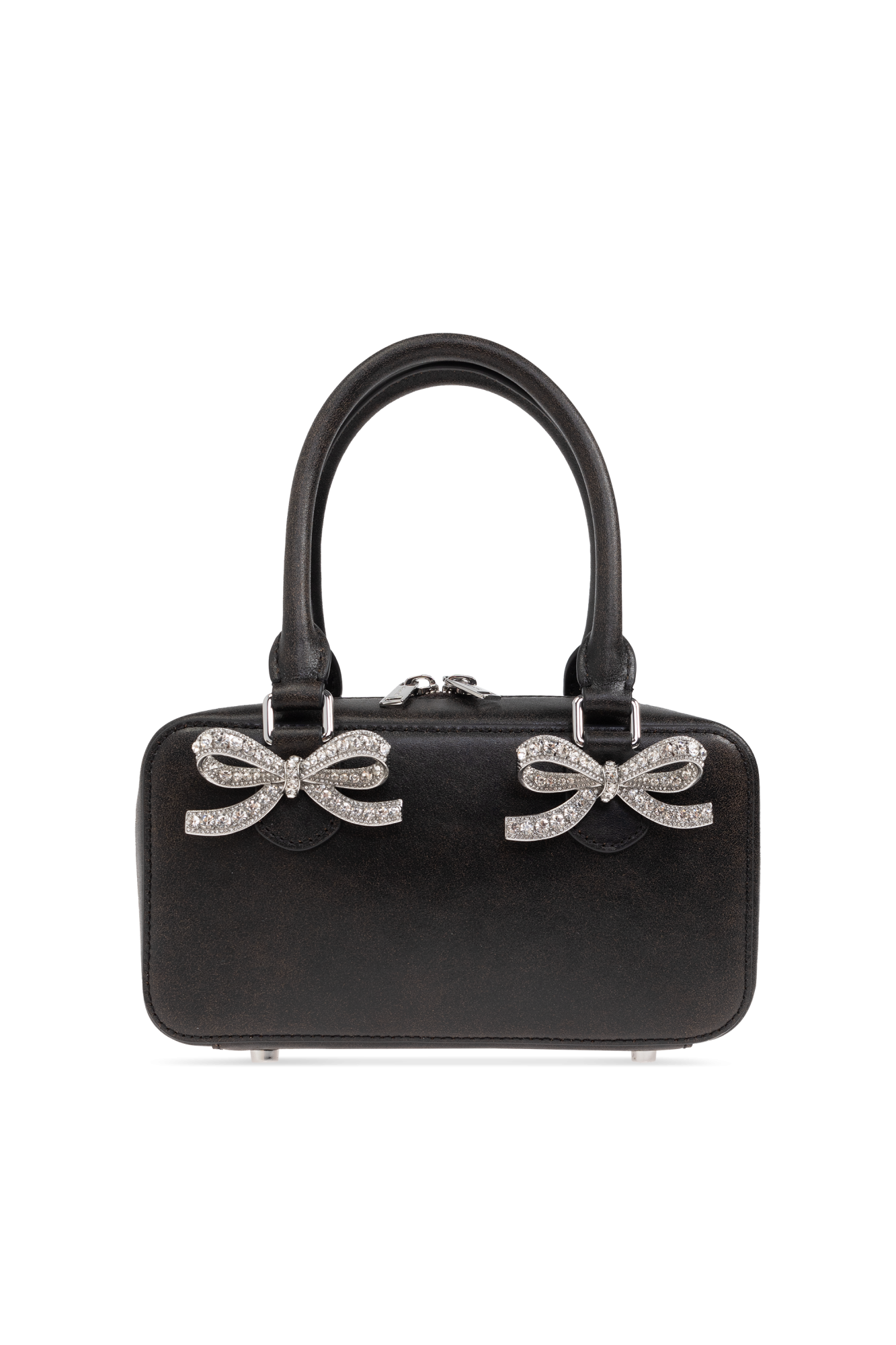 トートバッグ SELF PORTRAIT FW25 Handbags (RS25 301 B BLACK) Black Handbag Self-Portrait - Vitkac AS